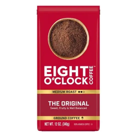 Eight O'Clock Original Medium Roast Ground Coffee - 12oz image {5}