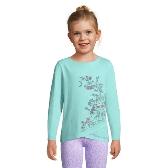 Lands' End Girls Graphic Tee Shirt image {1}