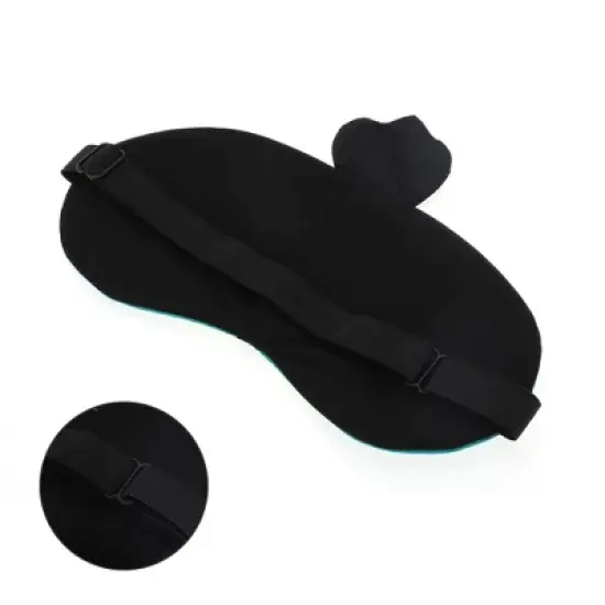Unique Bargains Soft Sleep Mask Cartoon Monsters Green 1 Pc image {4}