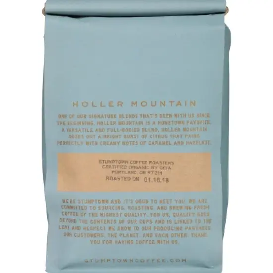 Stumptown Holler Mountain Medium Roast Whole Bean Coffee
 image {3}