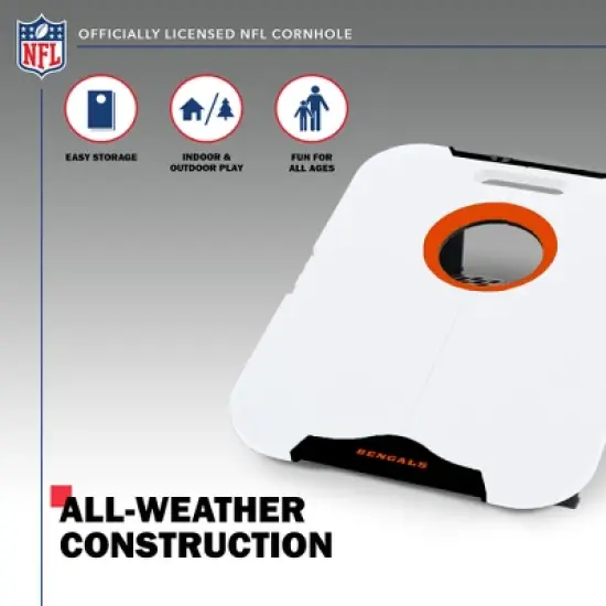 NFL Cincinnati Bengals All-Weather Travel Cornhole Set image {2}