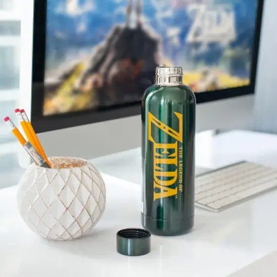 Just Funky Legend of Zelda Hyrule Stainless Steel Water Bottle image {5}