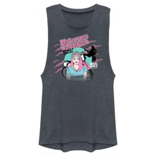 Junior's Rebel Girls Ashley Fiolek Motocross Champion Festival Muscle Tee image {3}