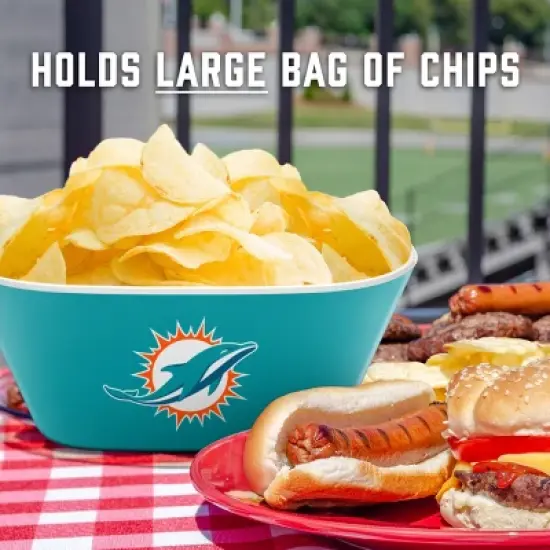 NFL Miami Dolphins Large Party Bowl image {4}