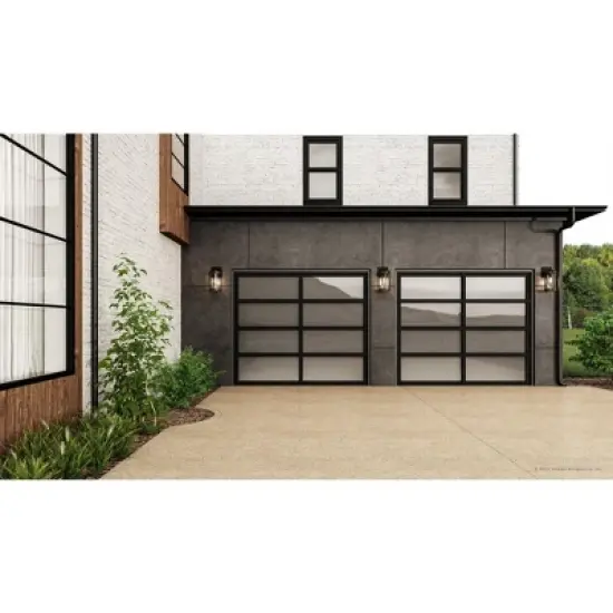 Urban Ambiance Luxury Farmhouse Outdoor Wall Sconce 13''H x 6.375''W,  Midnight Black Finish,  Newark Collection, UHP1350 image {1}