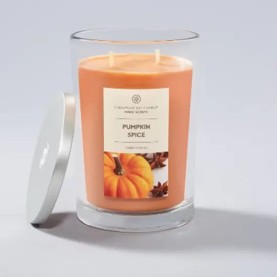 19oz Glass Jar Pumpkin Spice Candle - Home Scents image {3}