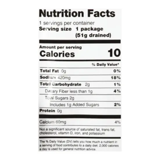 Rick's Picks Snacking Pickles Garlic Dill Pickle Spears - Case of 12/2.2 oz image {5}