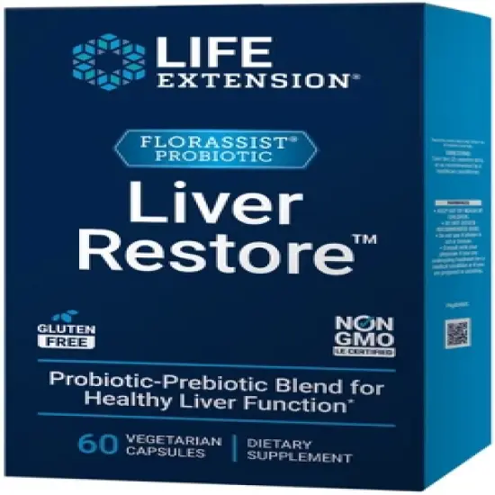 FLORASSIST Liver Restore by Life Extension  -  60 Capsule image {2}