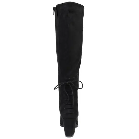 Journee Collection Womens Leeda Tru Comfort Foam Block Heel Knee High Boots image {2}