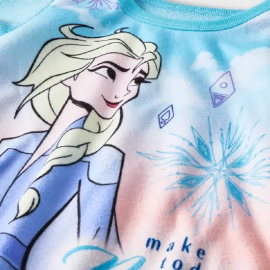 Toddler Girls' 2pc Frozen Pajama Set - Blue image {2}