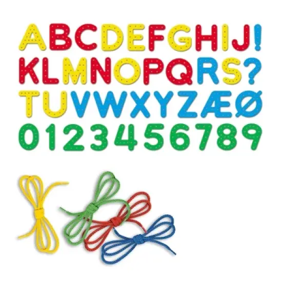 Quercetti Lacing ABC + 123 image {1}