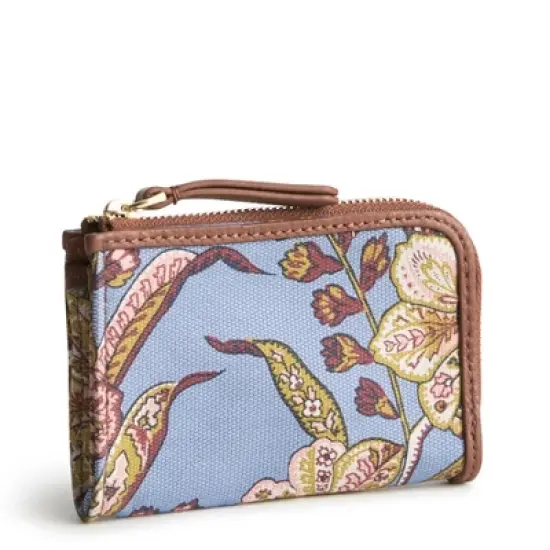 Vera Bradley Women's Oxford Canvas Zip Card Pouch image {2}