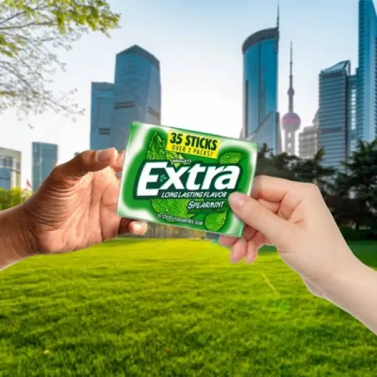 Extra Sugar-Free Spearmint Sugar Free Chewing Gum - 35ct image {4}