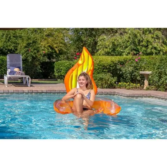 Poolmaster Swimming Pool Float Water Chair Sling - Flame image {3}