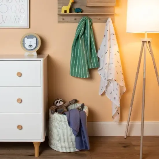 Muslin Swaddle Blanket - Cloud Island&trade; Transportation - 3pk image {1}