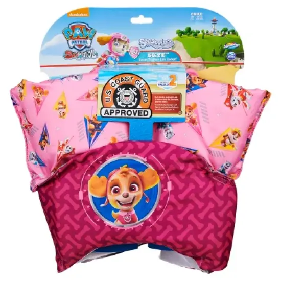Swimways Skye PAW Patrol Swim Trainer Life Jacket Vest - Skye image {2}