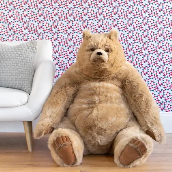 Manhattan Toy Kodiak Bear Jumbo Plush Toy image {4}