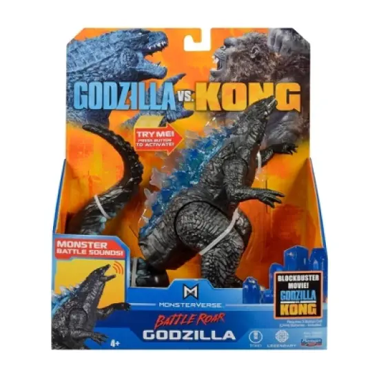 Godzilla vs. Kong MonsterVerse Deluxe Battle Roar Godzilla with Sound image {3}