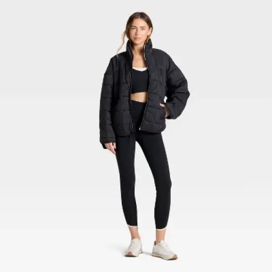 Women's Oversized Quilted Puffer Jacket - JoyLab&trade; image {2}