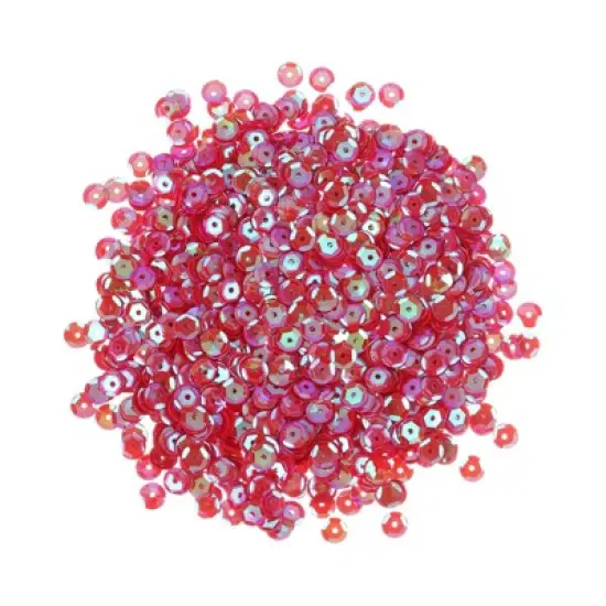 Unique Bargains Loose Shine Smooth Crafts Sewing Cup Iridescent Sequins 2400 Pcs image {10}