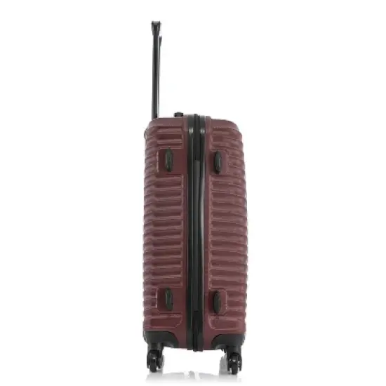 DUKAP Adly Lightweight Hardside Large Checked Spinner Suitcase image {6}