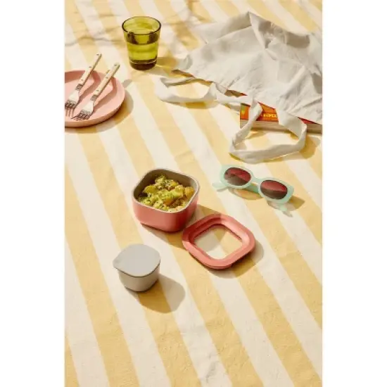 Caraway Home Mini Square Food Storage Container image {1}