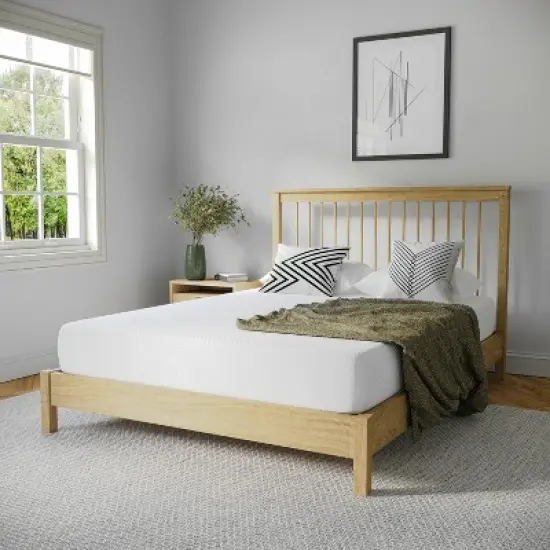 Flash Furniture Jasmine Charcoal & Green Tea Cooling Gel Memory Foam 8 Inch CertiPUR-US, Supportive Pressure Relief, Mattress in a Box image {3}