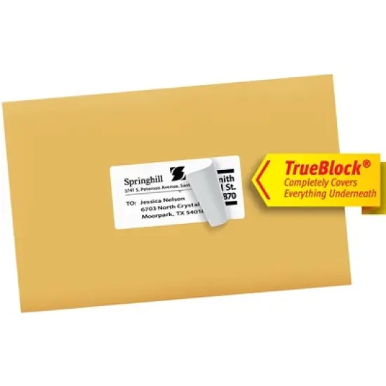 Avery Shipping Labels, 2" x 4", White, 2,500 Labels (5963) image {7}