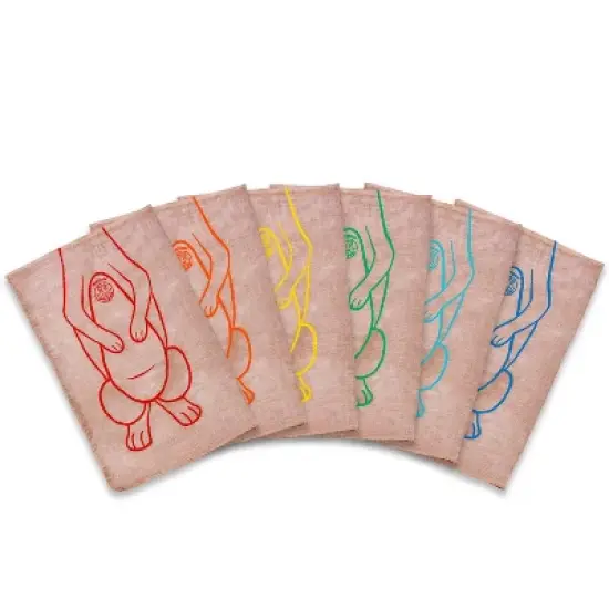 GoSports Roo Racers Burlap Potato Sack Race Game 6pk - XL image {2}