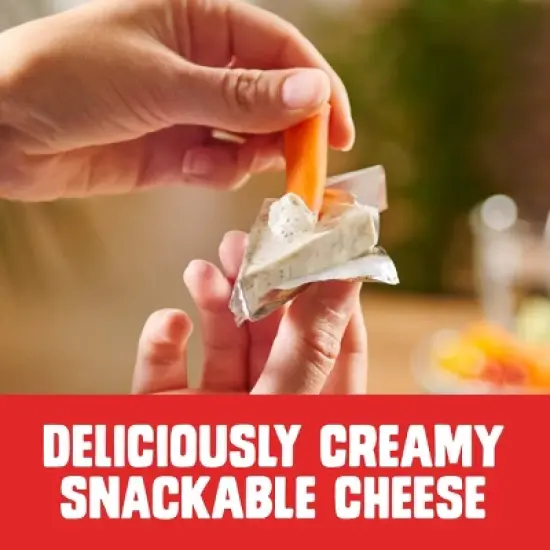 The Laughing Cow Garlic & Herb Spreadable Cheese - 5.4oz/8ct image {9}