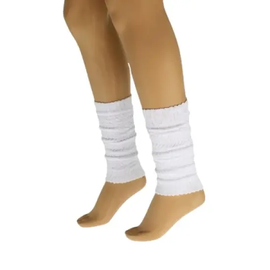 Retro-Inspired Cotton Leg Warmers for Women Soft, Stretchy, 20&rdquo; Long Knit Warmers 1 Pair image {25}