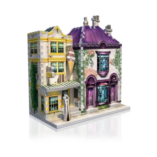 Harry Potter Diagon Alley Collection 4pk 3D Puzzle Set - 1175pc: Wrebbit Foam Educational Toy, Fantasy Theme image {4}