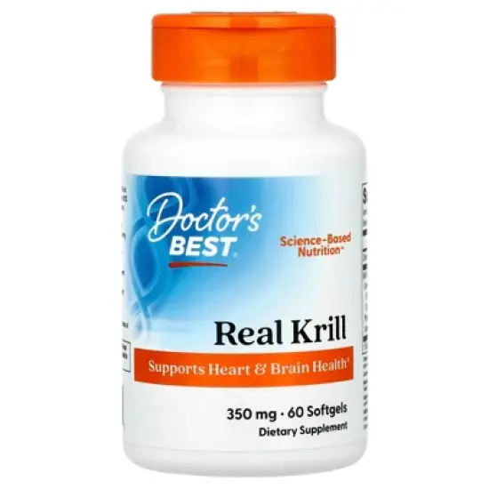 Doctor's Best Real Krill, 60 Softgel image {4}