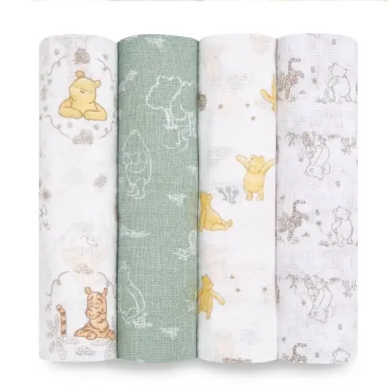 Aden by Aden + Anais Muslin Swaddle Blankets Disney - 4pk  image {7}