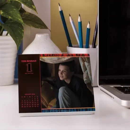 Netflix 2026 Stranger Things Dayata Time 6.12"x5.37" Box Calendar image {8}