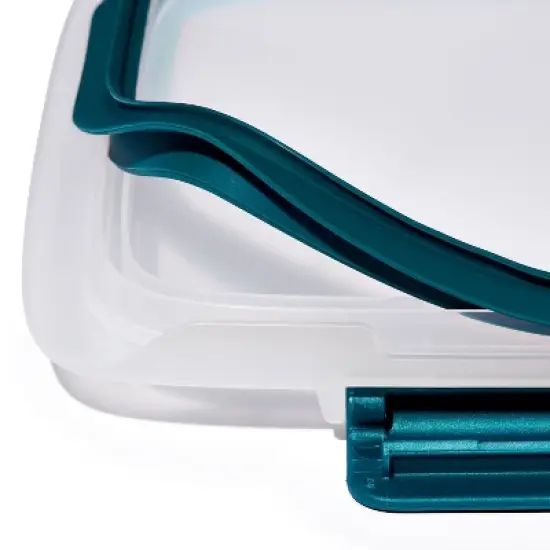 OXO Prep and Go 3.3c Food Storage Container: Blue Plastic, Dishwasher & Microwave-Safe, Kitchen Storage Solution image {2}