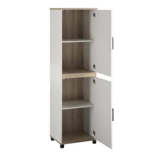 Canturbury Kitchen Pantry Cabinet White - Room & Joy image {3}