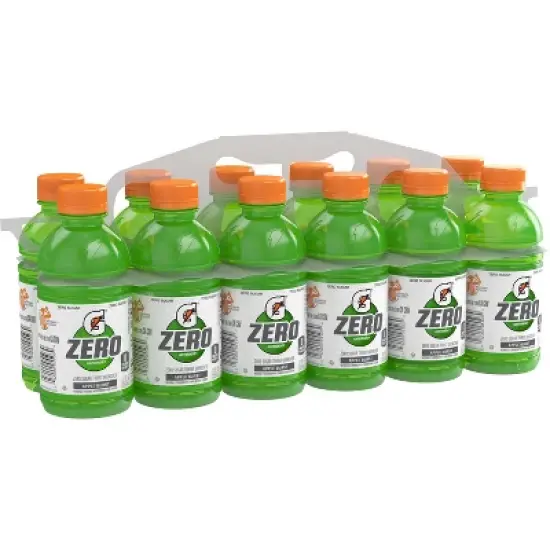 Gatorade G Zero Apple Burst Sports Drink - 12pk/12 fl oz Bottles image {1}
