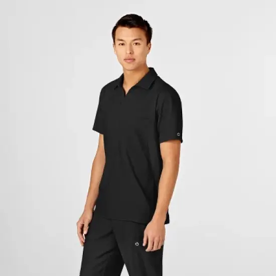Wink Men's Collar Scrub Top image {8}