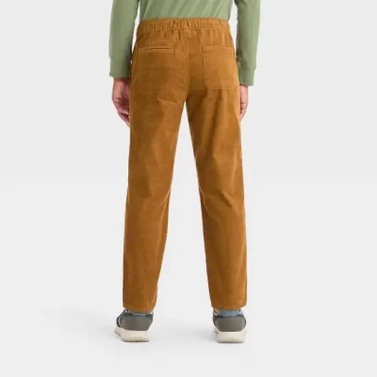 Boys' Relaxed Tapered Corduroy Pull-On Pants - Cat & Jack&trade; image {1}