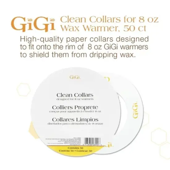 Gigi Clean Collars Designed for 8 oz (PACK OF 2) image {1}