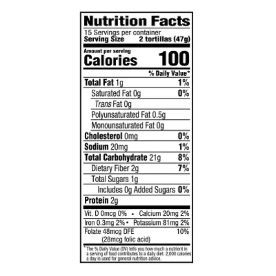 Mission Super Soft Yellow Corn Tortillas - 25oz/30ct image {2}