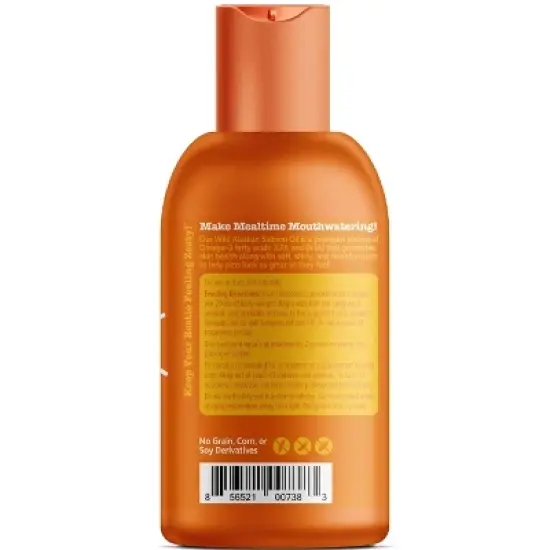 Zesty Paws Skin & Coat Support Wild Alaskan Salmon Oil for Cats and Dogs - 8 fl oz image {2}