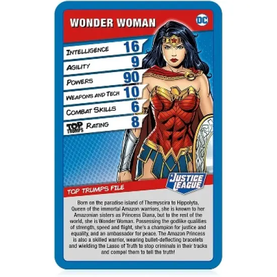 Top Trumps DC Justice League Card Game image {3}