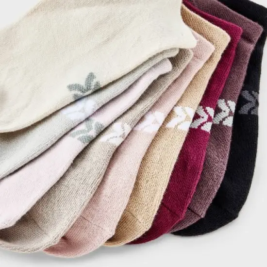 Women's Lightweight Everyday 10pk No Show Socks - All In Motion&trade; Assorted Color 4-10: Arch Support, Reinforced Heel/Toe image {2}