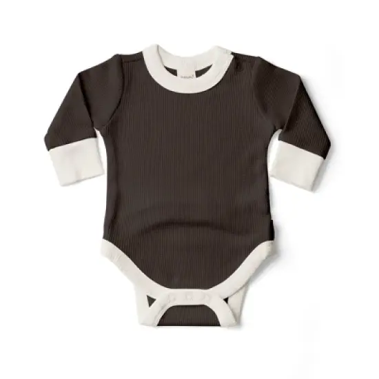 Goumikids Thermal Viscose + Organic Cotton Long Sleeve Bodysuit image {12}