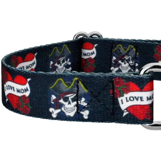 Country Brook Petz I Love Mom Martingale Dog Collar image {3}