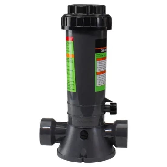 Northlight Automatic In-Line Chlorinator Chemical Feeder, 4.2lb Capacity image {1}