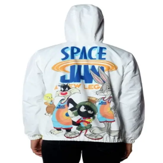 Members Only Men's Bugs Jacket with Hood image {1}