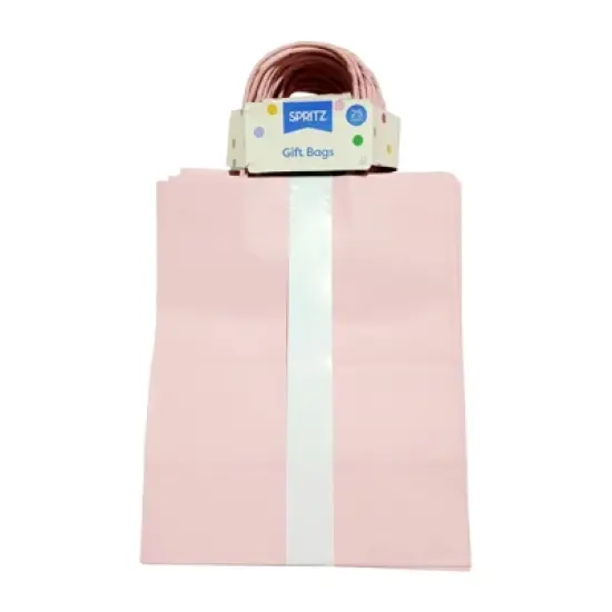 Multipack Gift Bags 25ct Pink - Spritz&trade; image {1}